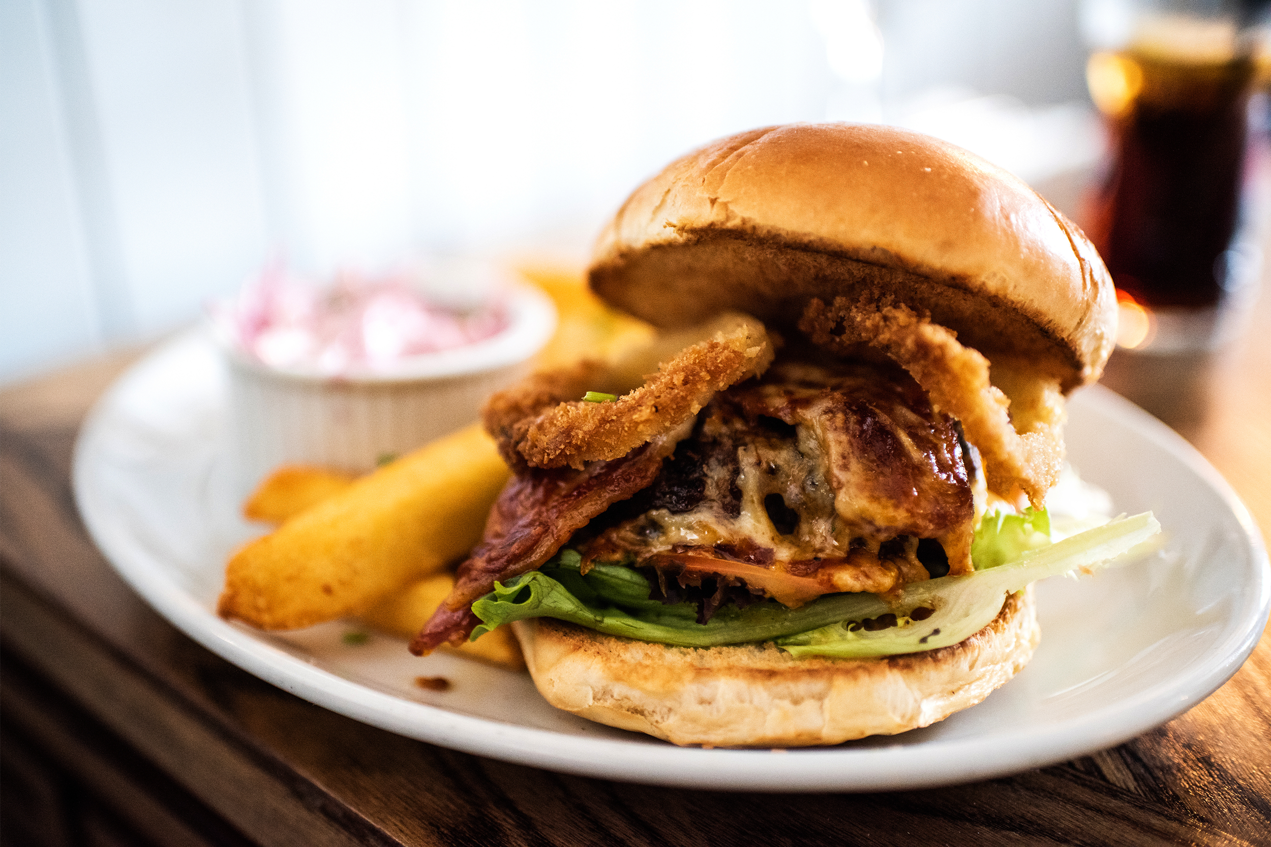 Restaurant burger