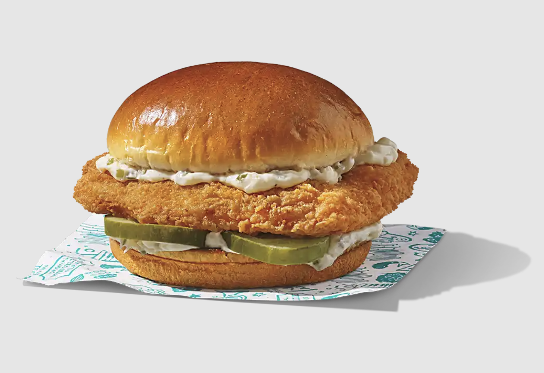 Popeyes: Flounder Fish Sandwich