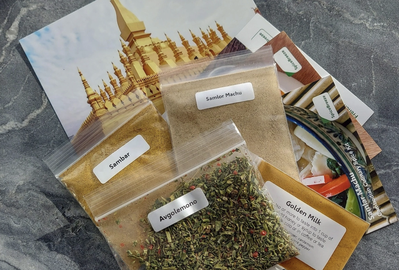 SpiceBreeze Wanderlust Plus Culinary Spice Kits