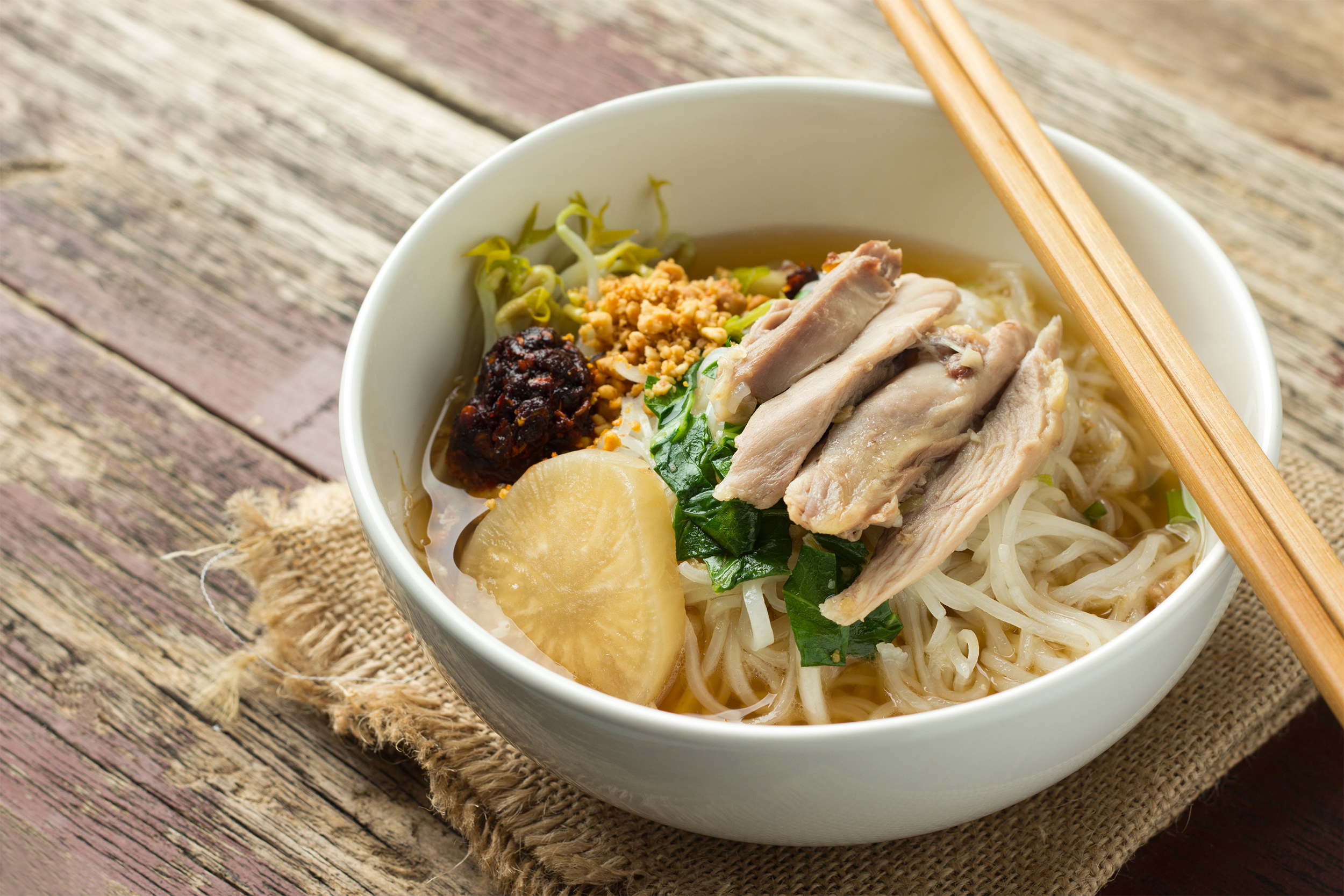 Spicy Noodle Soup