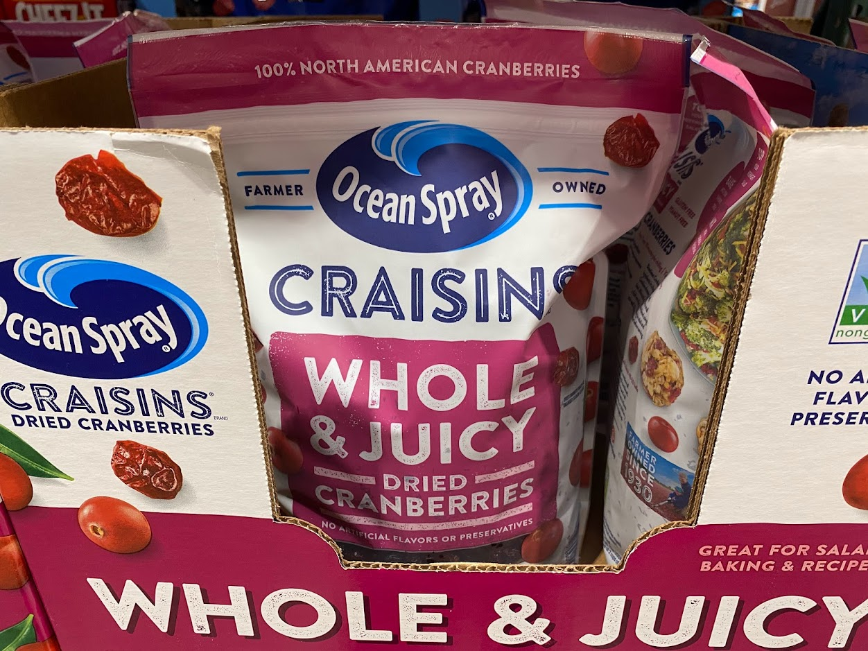 Ocean Spray Craisins Costco