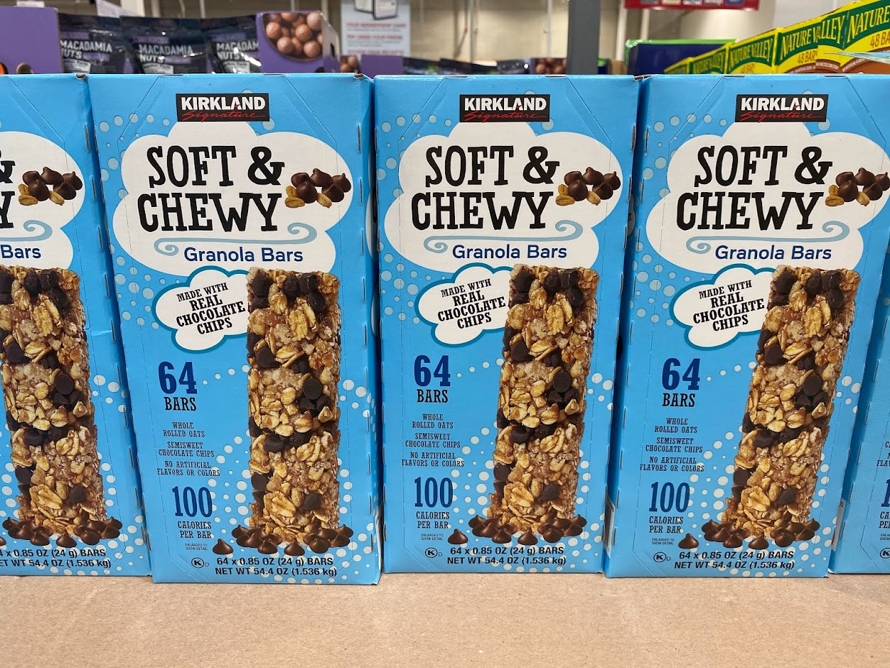 Kirkland Signature Soft and Chewy Granola Bars
