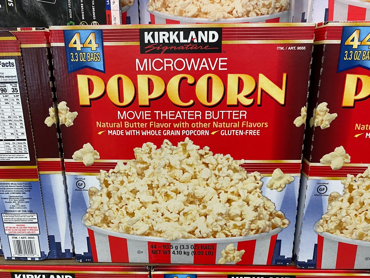 Kirkland Signature Microwave Popcorn Costco