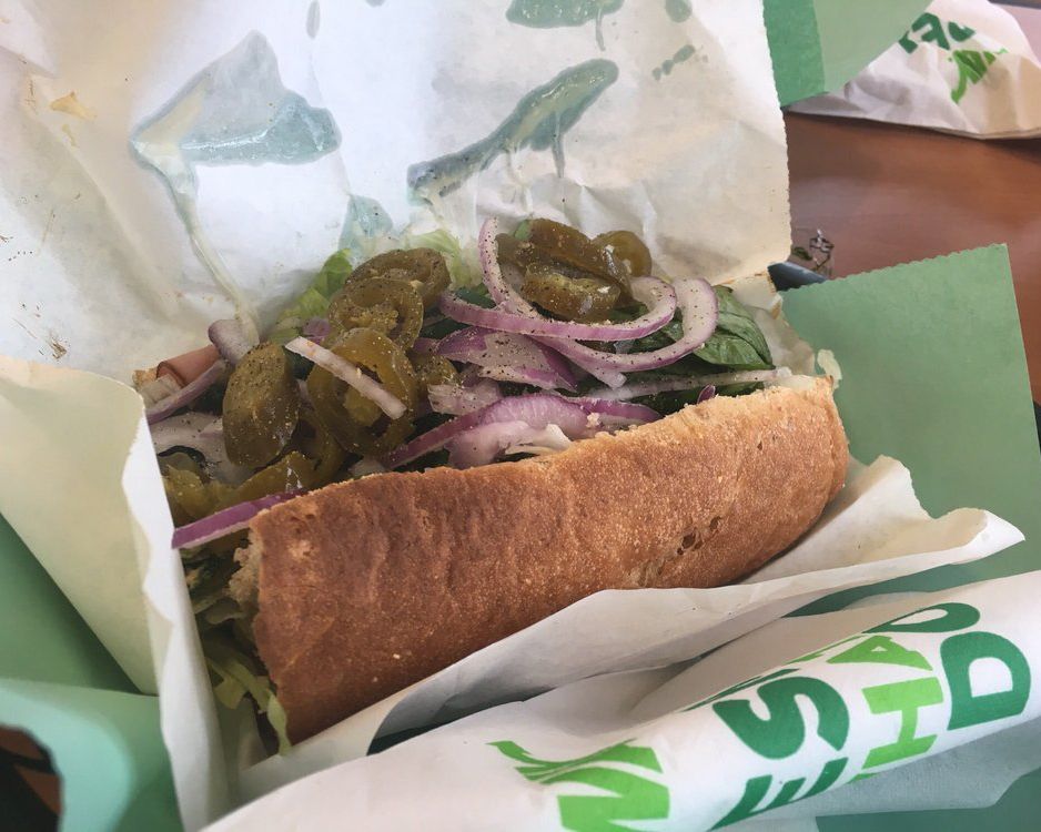 Subway sandwich