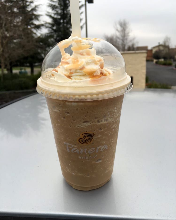 Panera frozen caramel