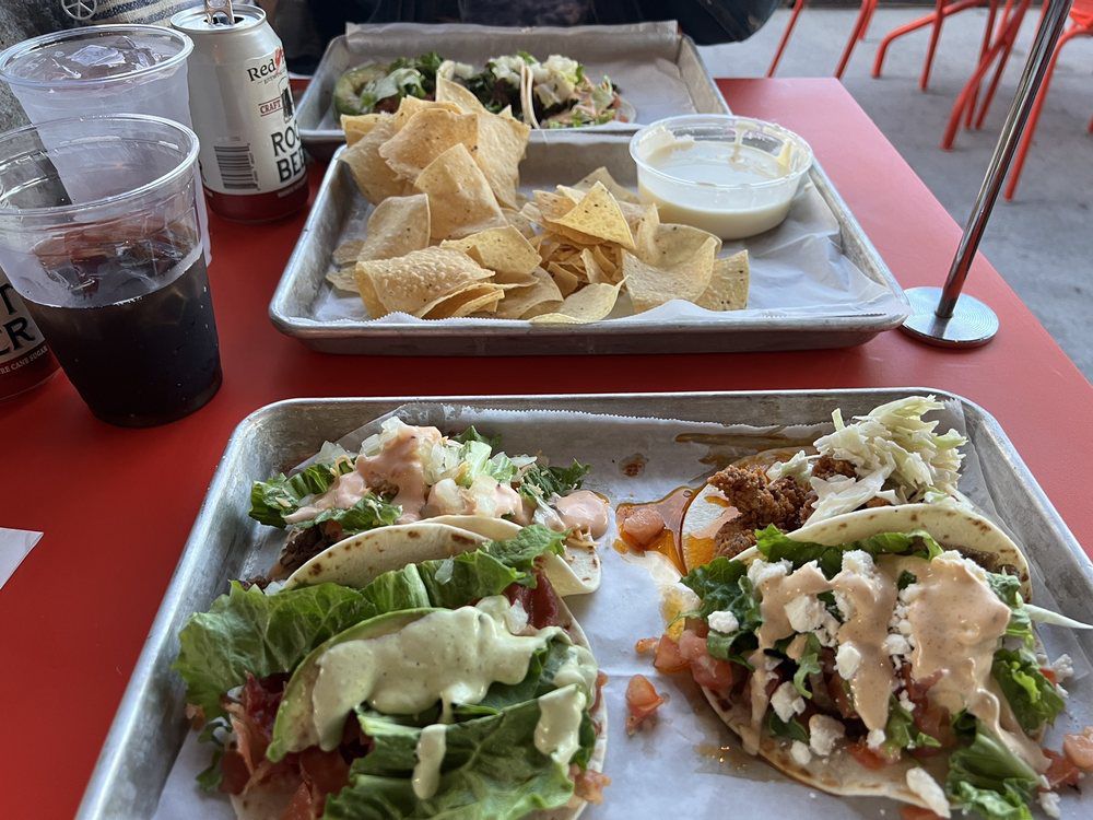 Fried Green Tomato Taco