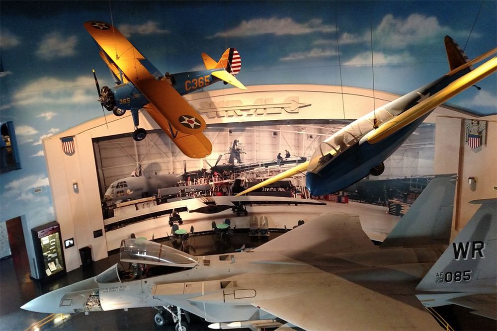 Museum of Aviation, outside Warner Robins, Georgia