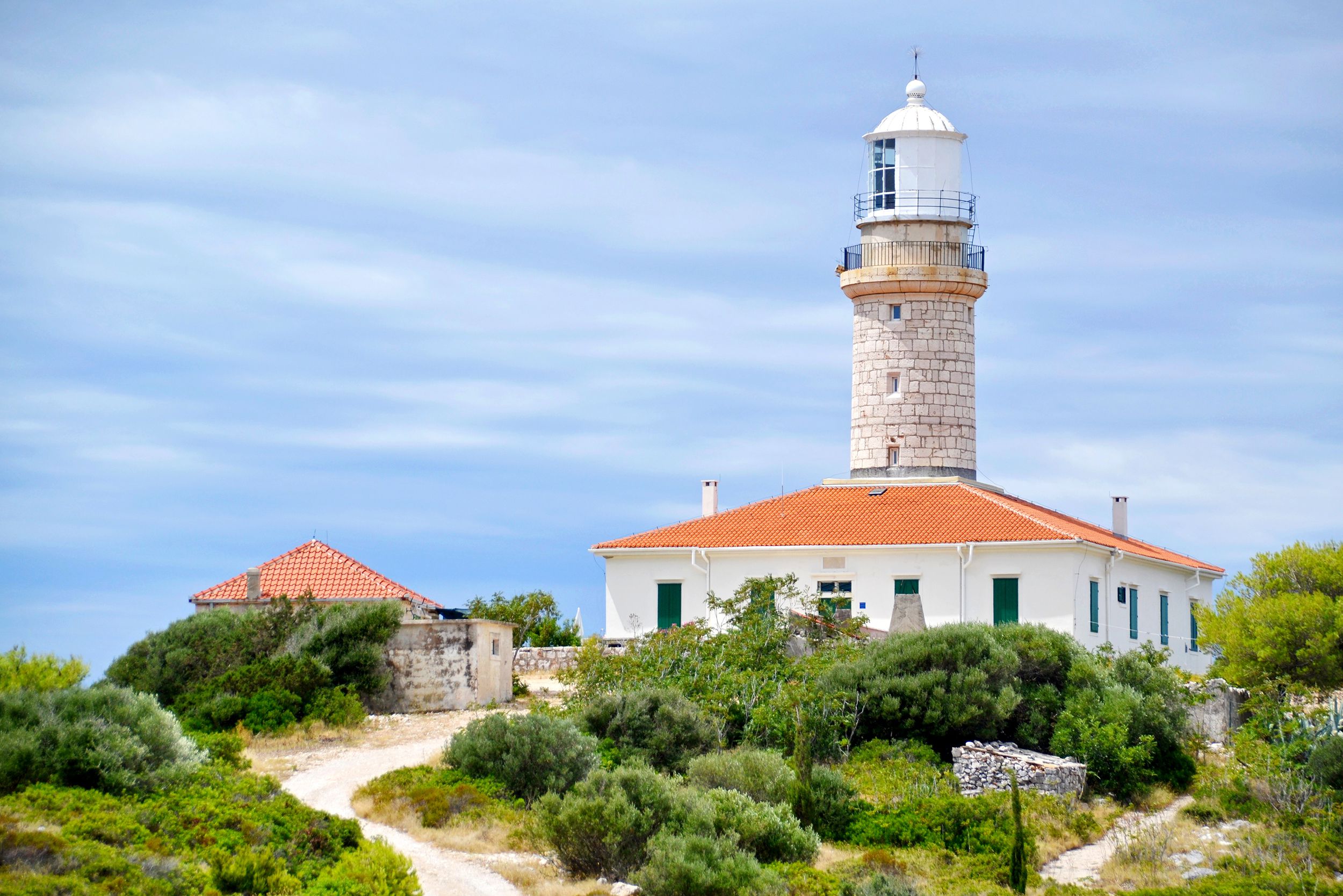 Struga Lighthouse, Lastovo Island, Croatia