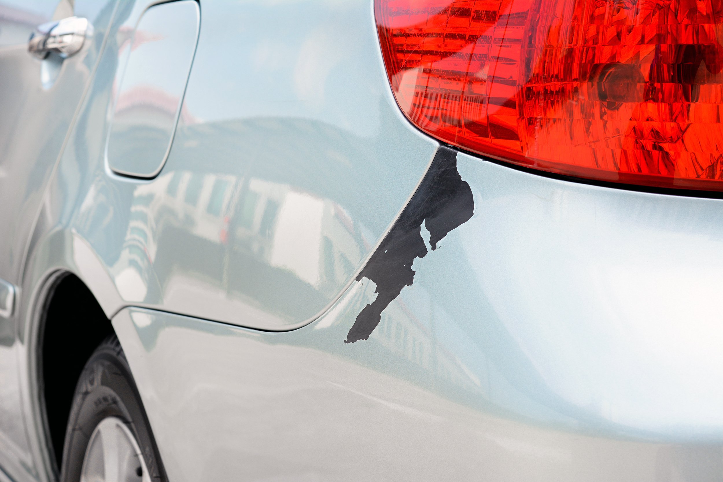 car color peeling damage