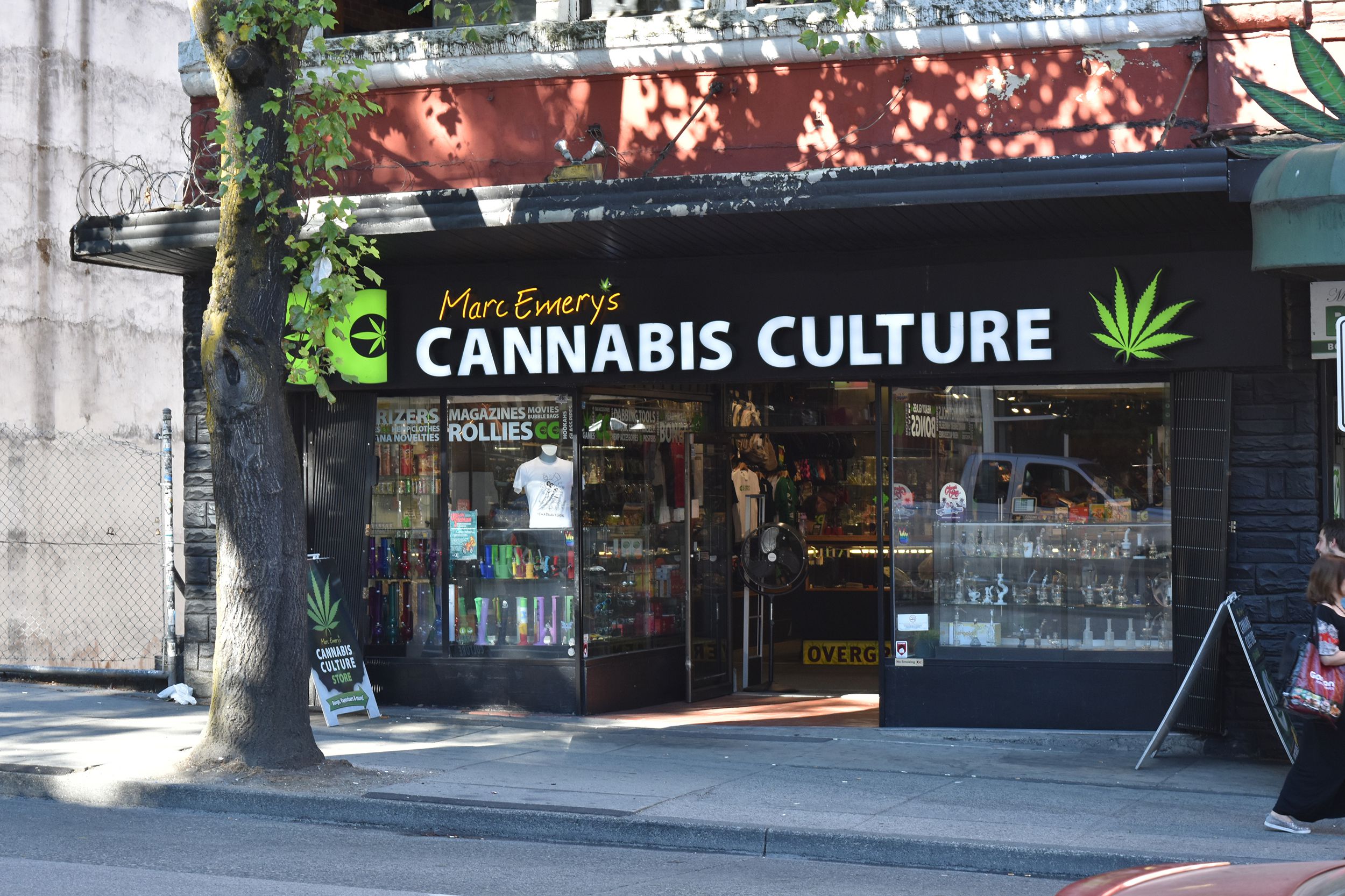 cannabis shop in Vancouver, BC