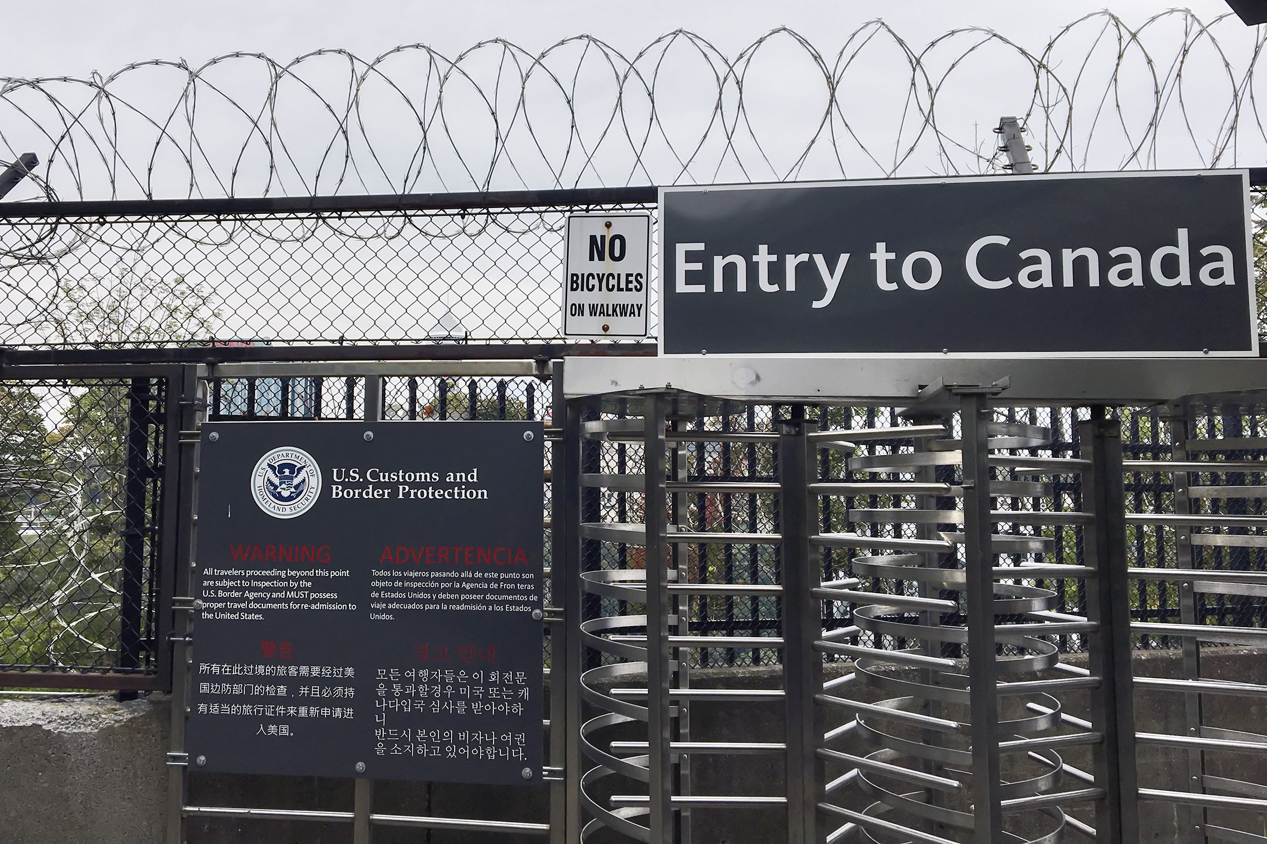 US Customs and Border Protection Checkpoint