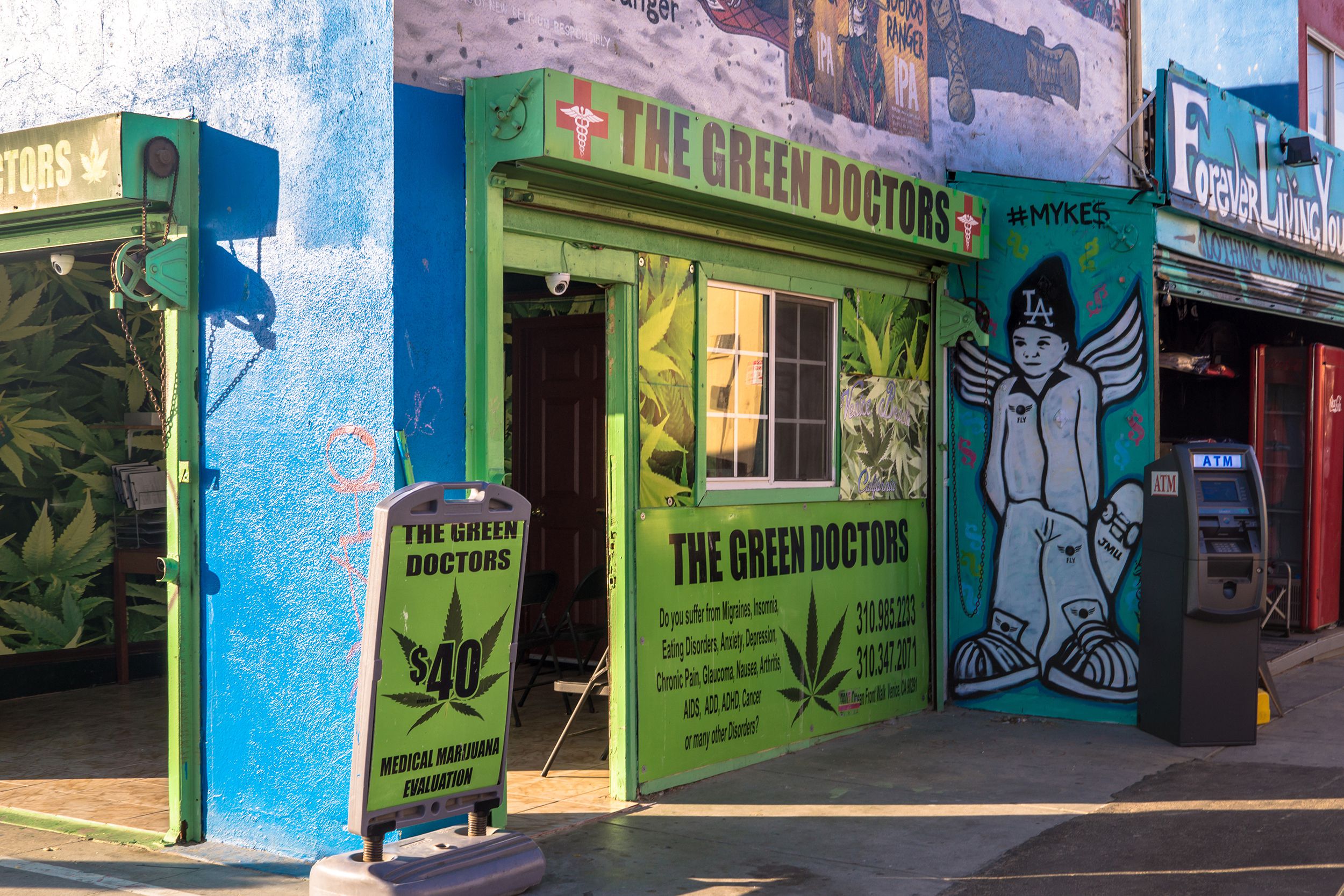 cannabis store in Venice Beach, Los Angeles
