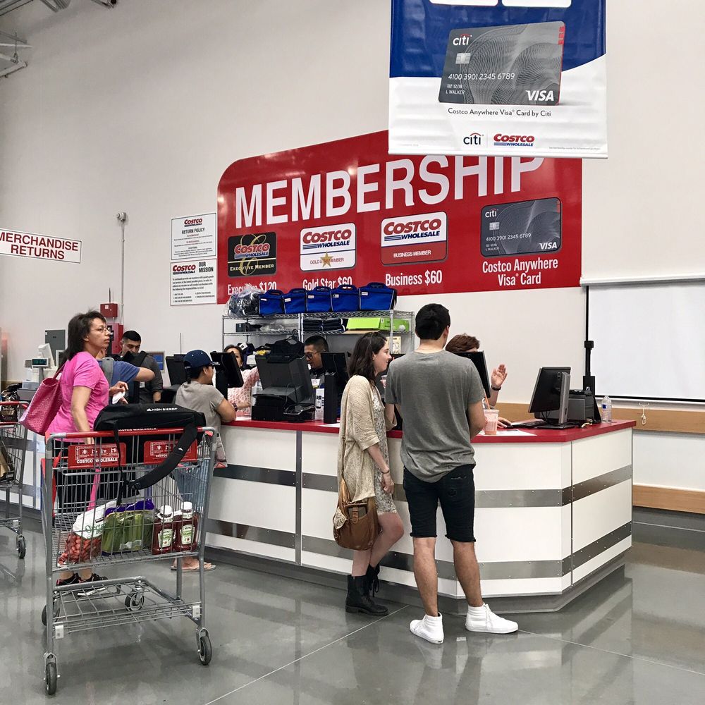 Service Desk at Costco