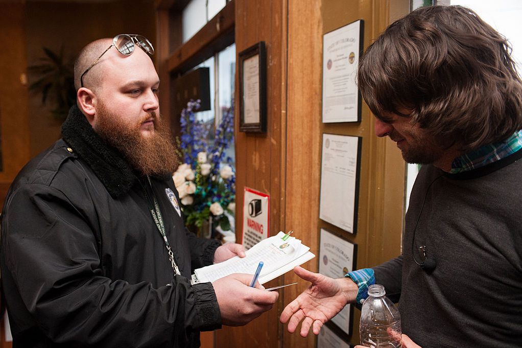 security checking id at dispensary