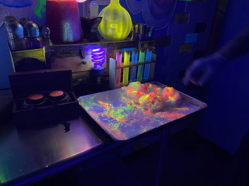 Glow in the Dark Cotton Candy