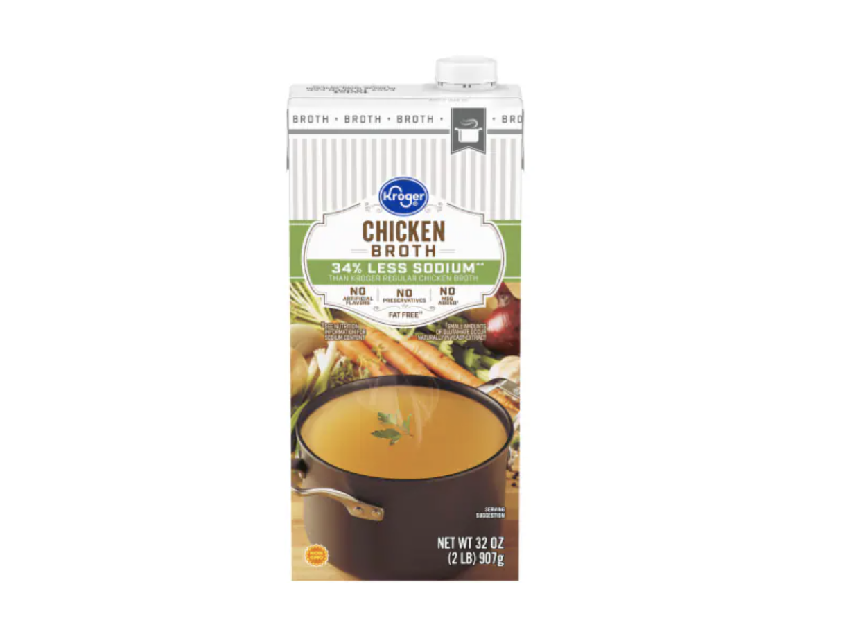 Kroger® Reduced Sodium Chicken Broth