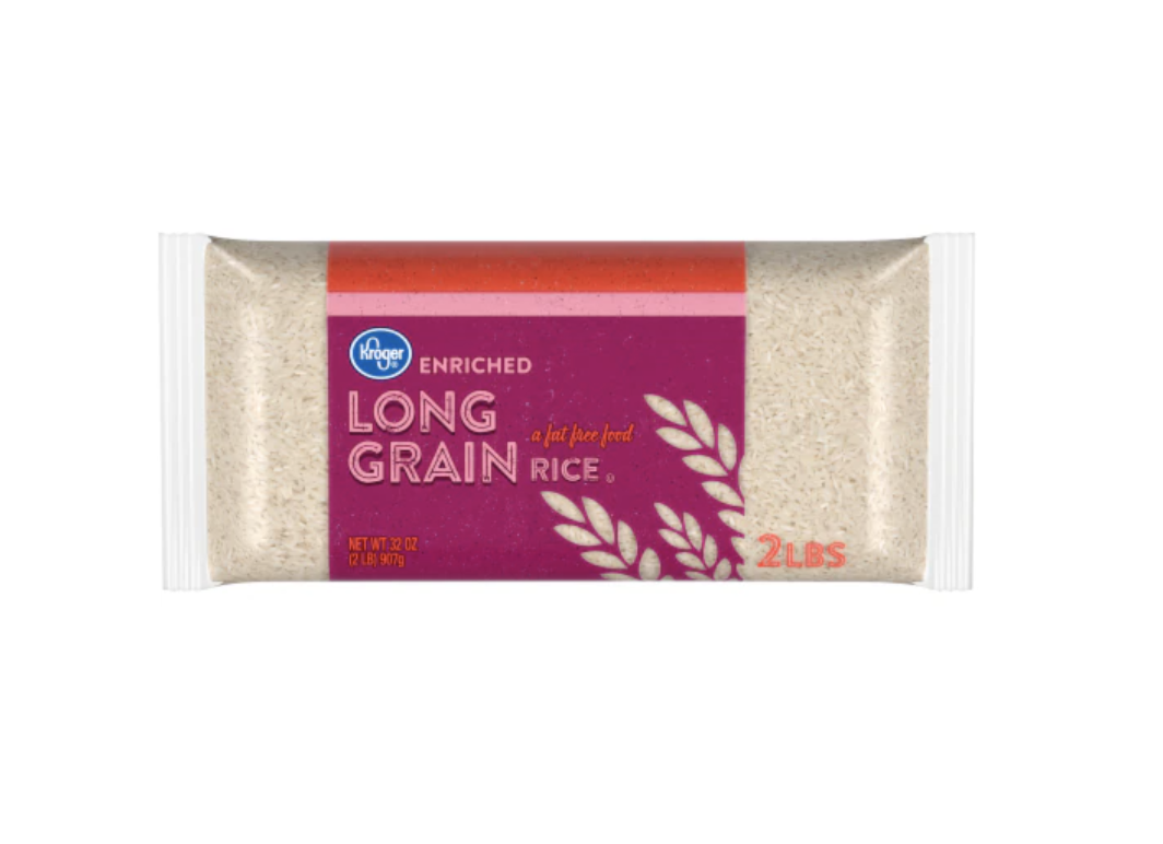 Kroger Enriched Long Grain White Rice