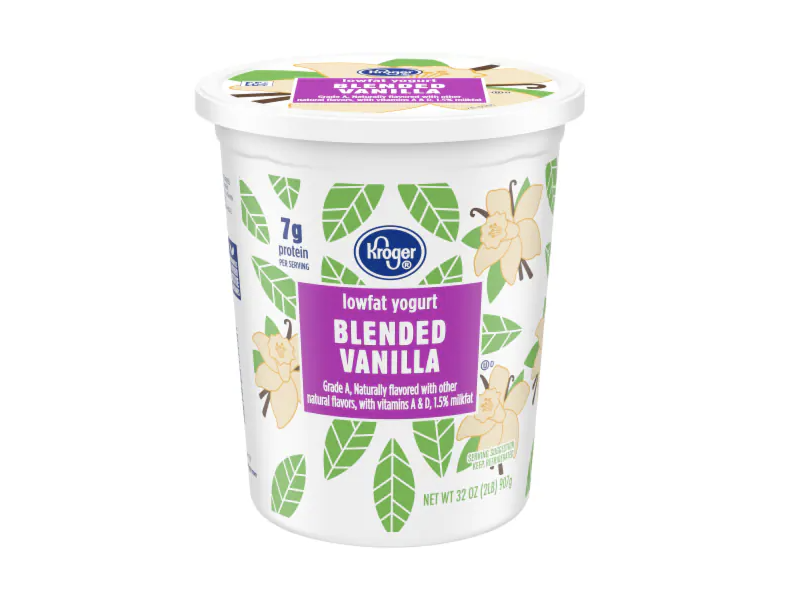 Kroger® Blended Vanilla Lowfat Yogurt