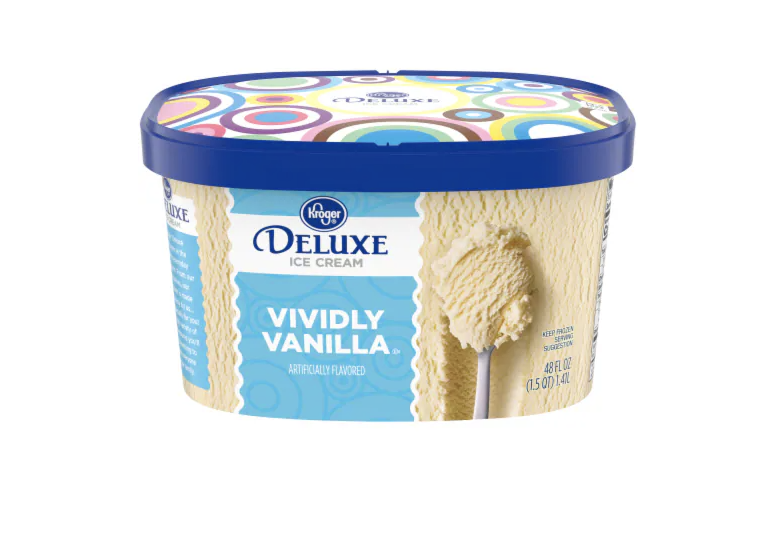 Kroger® Deluxe Vividly Vanilla Ice Cream