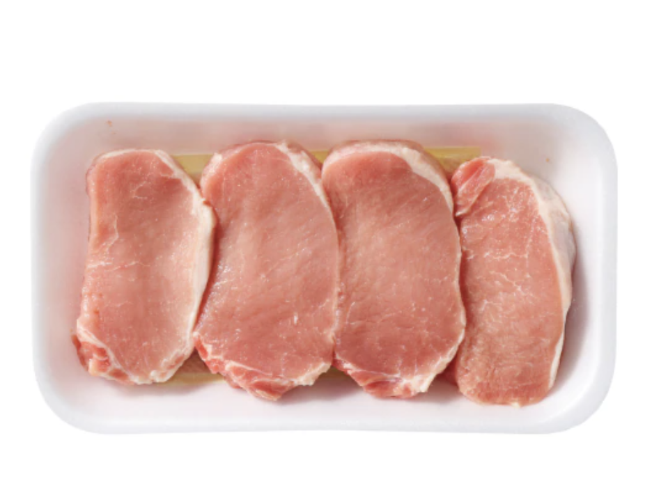 Pork Boneless Loin Chops (About 3 Chops per Pack)
