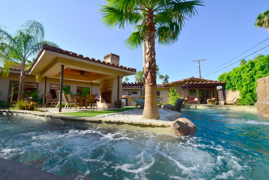 Tropical Poolside Resort