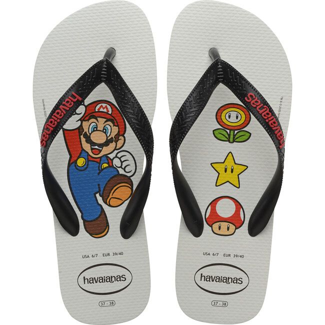 Mario Bros. Flip Flops