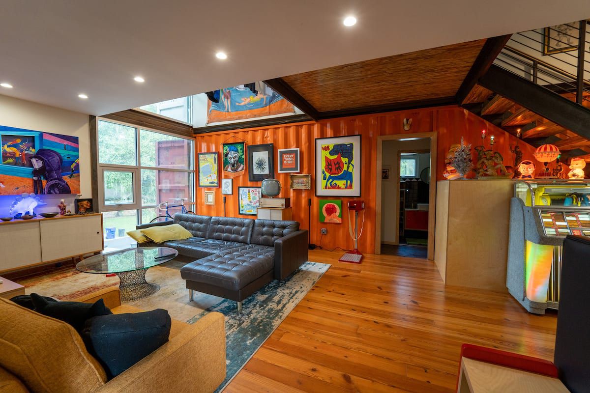 Prince Road House Container House: More