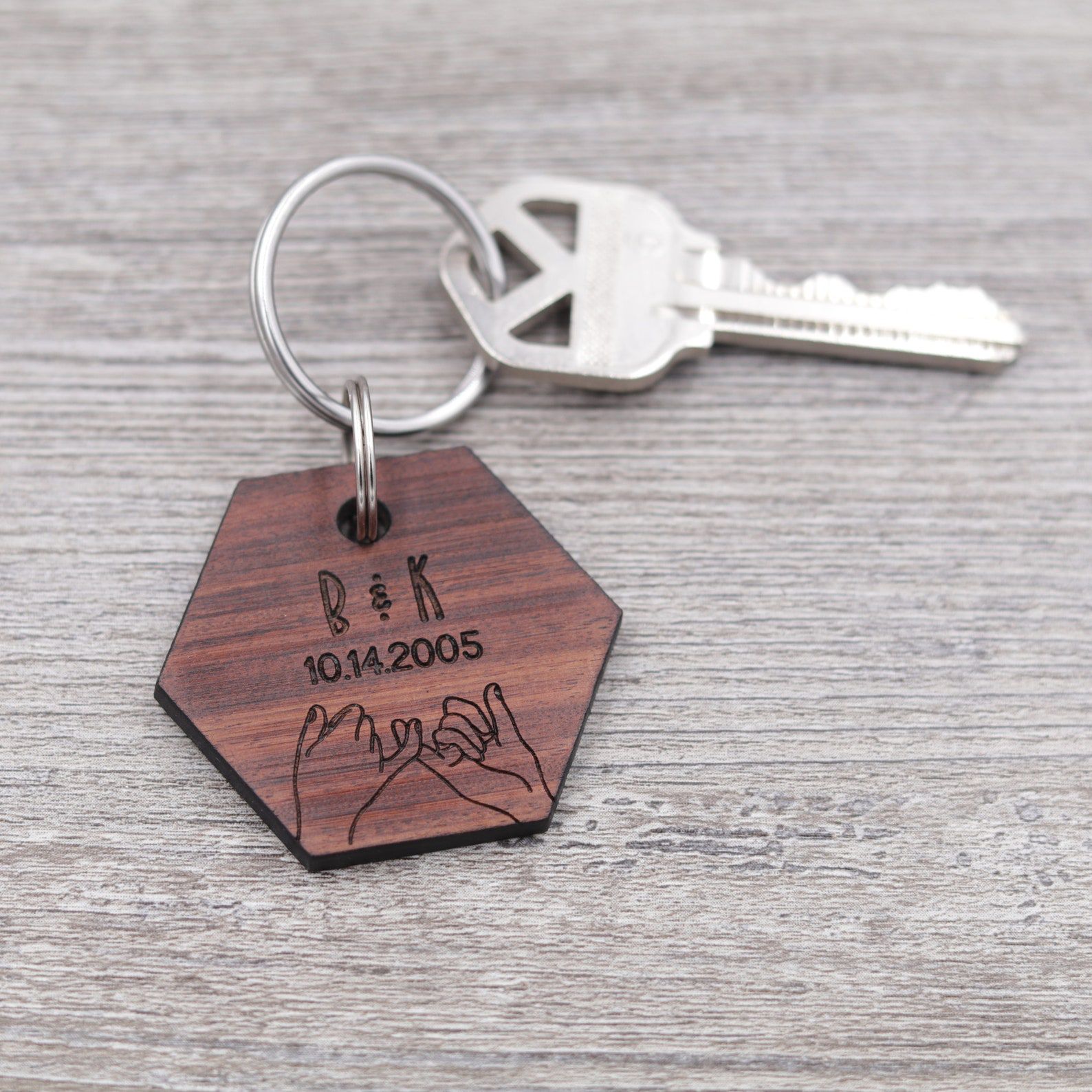 Pinky Promise Keychain