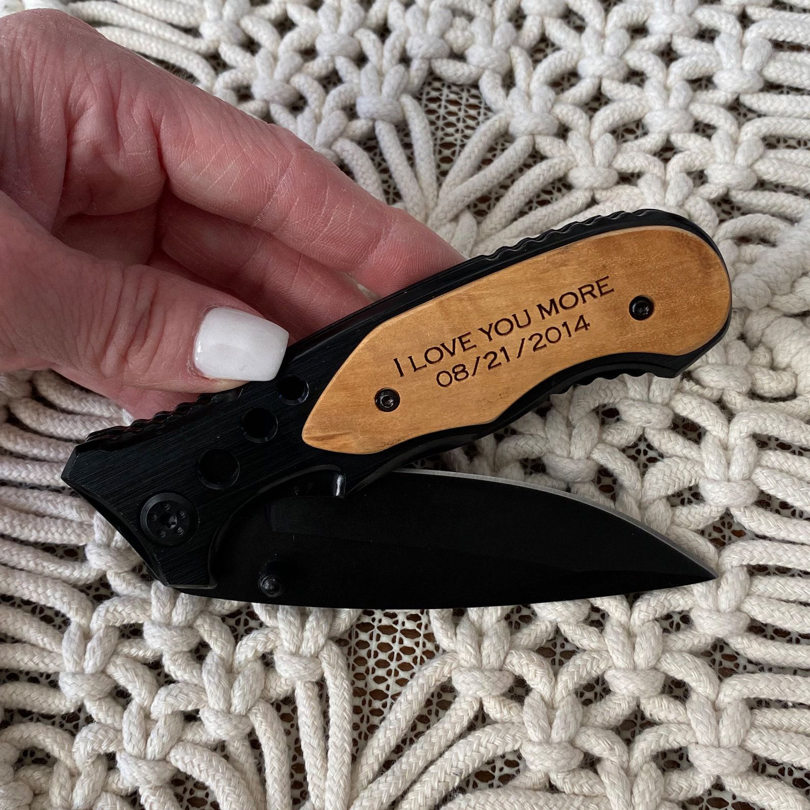 Engraved Pocket Knife