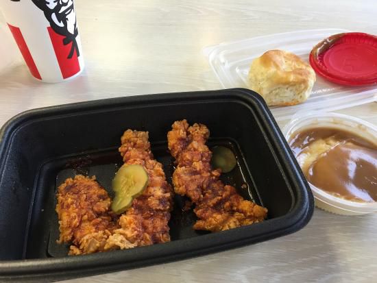 KFC Nashville Hot Tenders