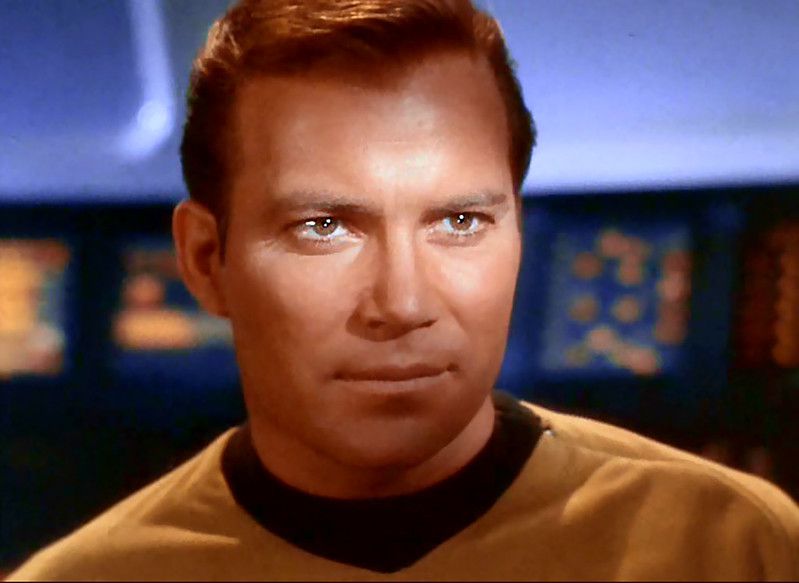 William Shatner as Captain Kirk