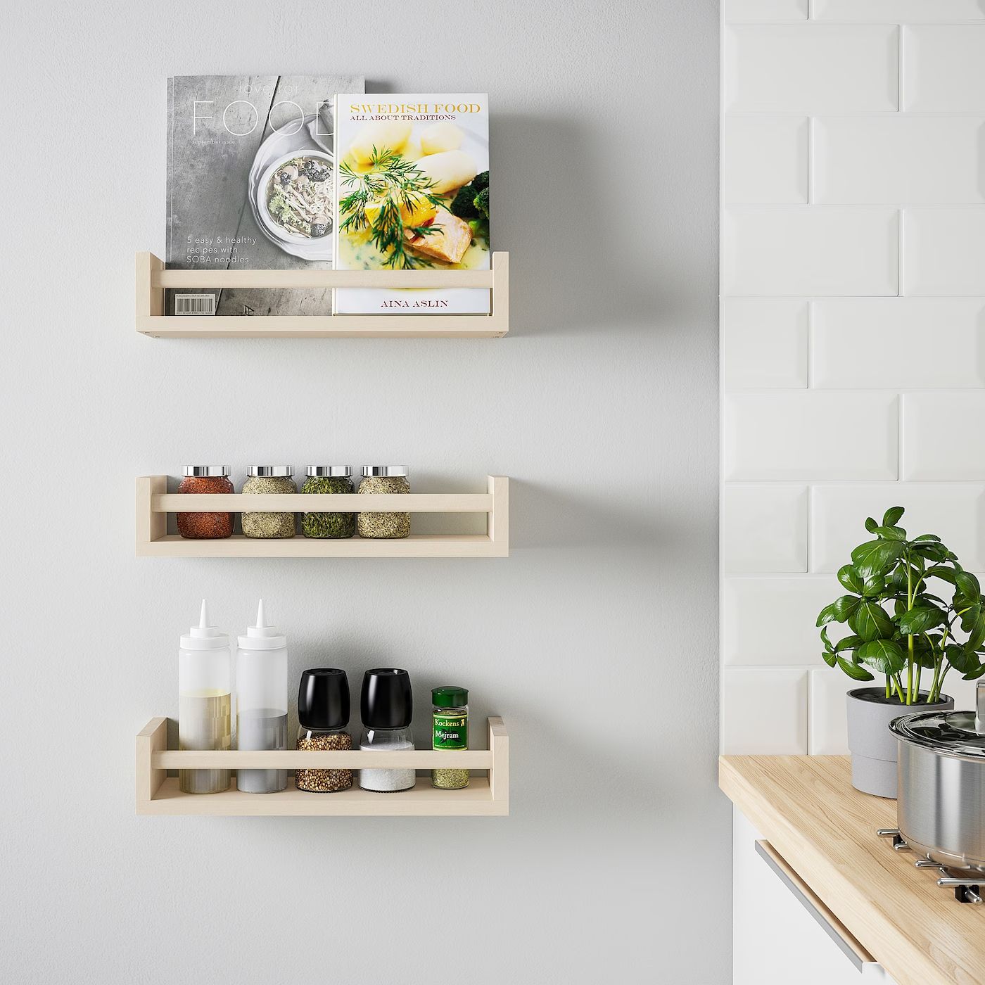 BEKVÄM Spice Rack, Aspen