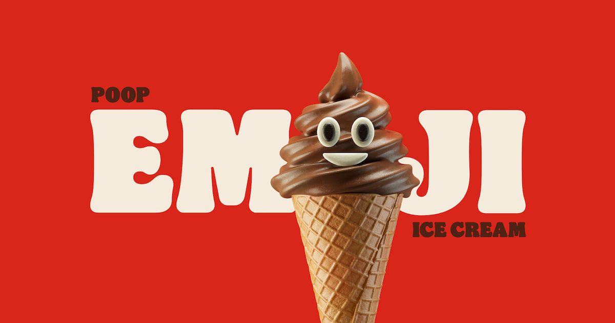 Burger King Brazil Poop Emoji Ice Cream