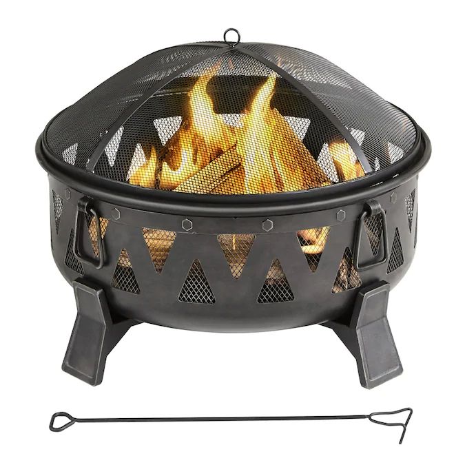 Garden Treasures Wood-Burning Fire Pit