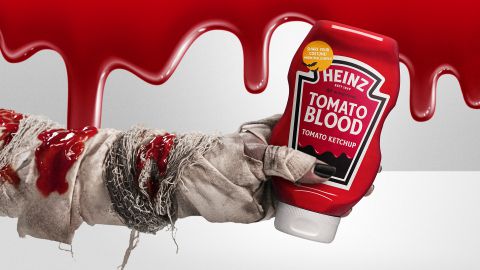 Heinz Rebrands Ketchup as Tomato Blood