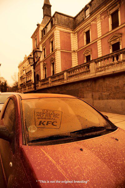 Dusty KFC Car