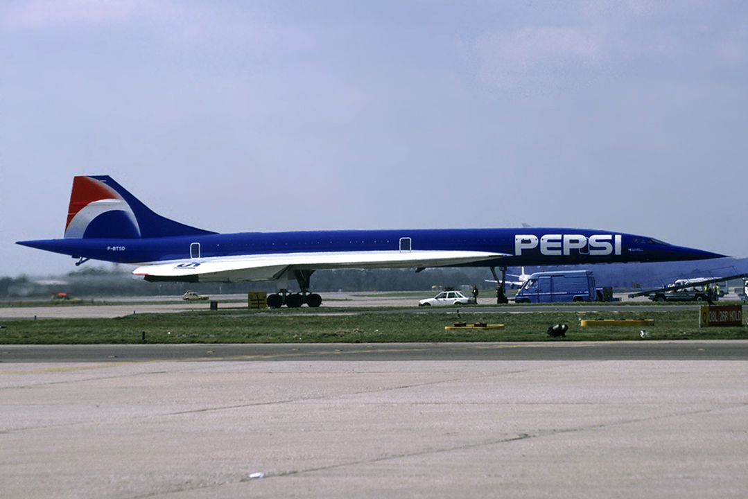 Pepsi Concorde Jet