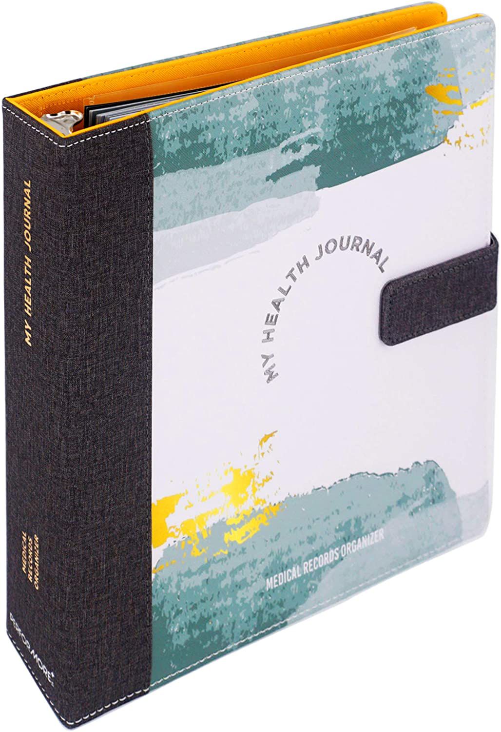 Performore My Health Journal Medical Records Organizer