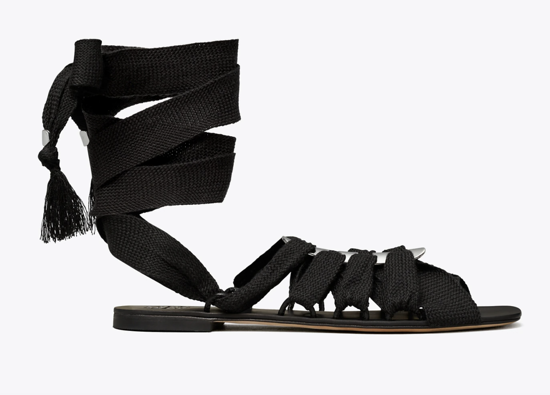 Tory Burch Ribbon Lace Up Sandal