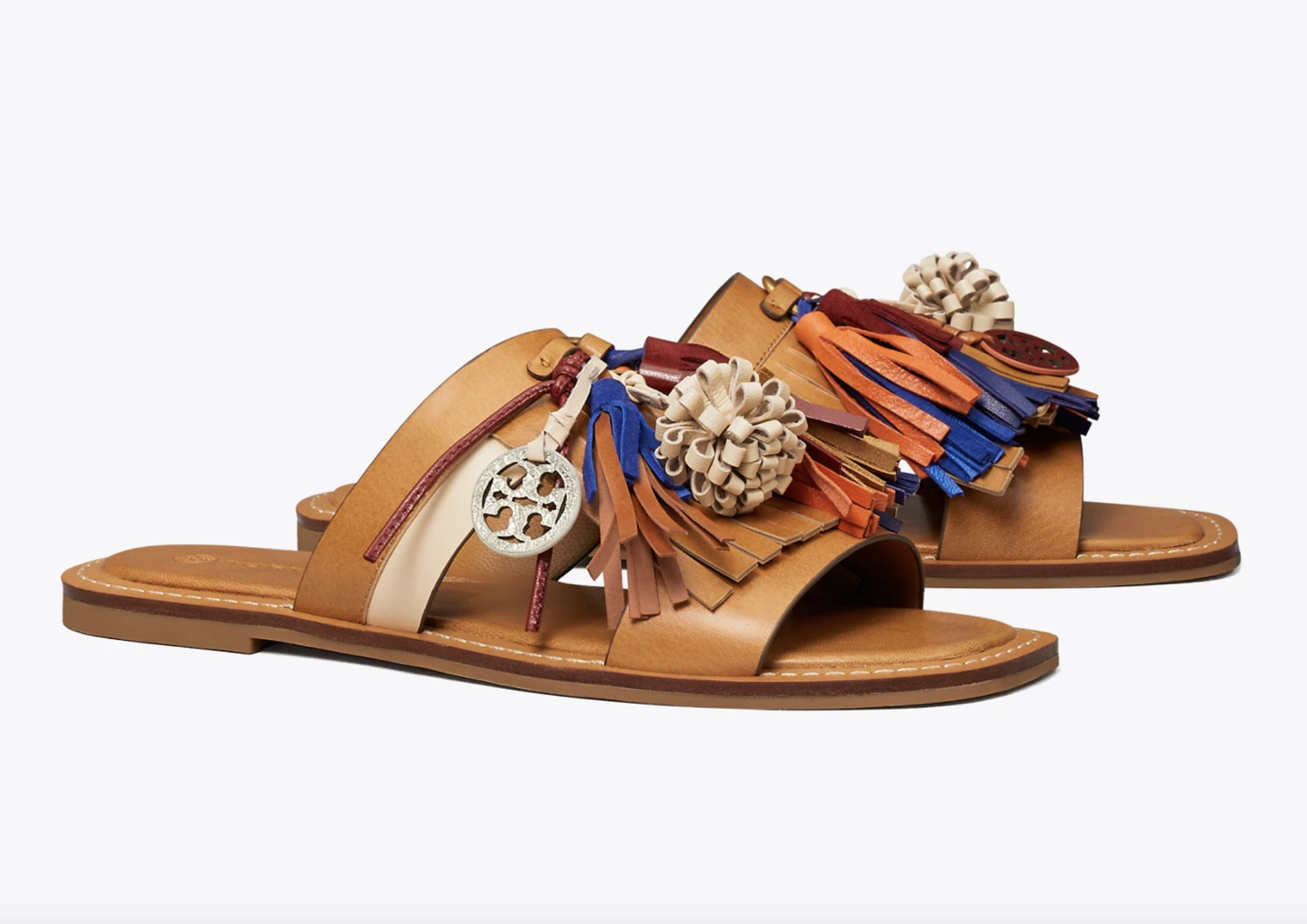 Tory Burch Miller Tassel Slide