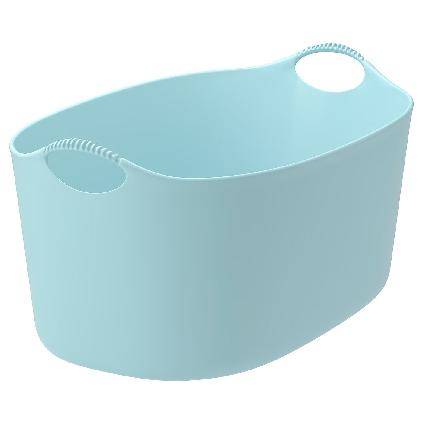 TORKIS Flexible Laundry Basket, Blue, 9 Gallon