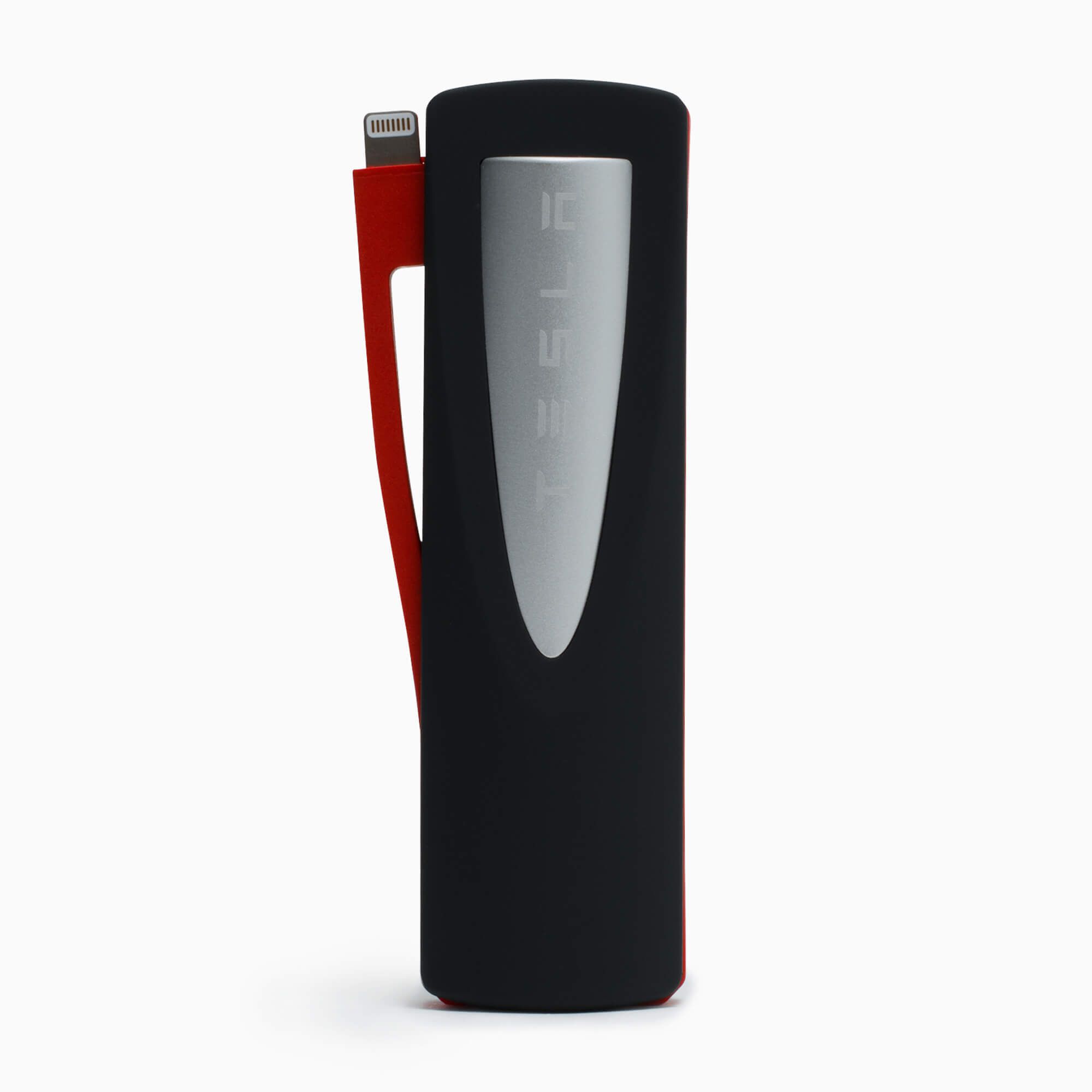 Tesla Powerbank on a white background