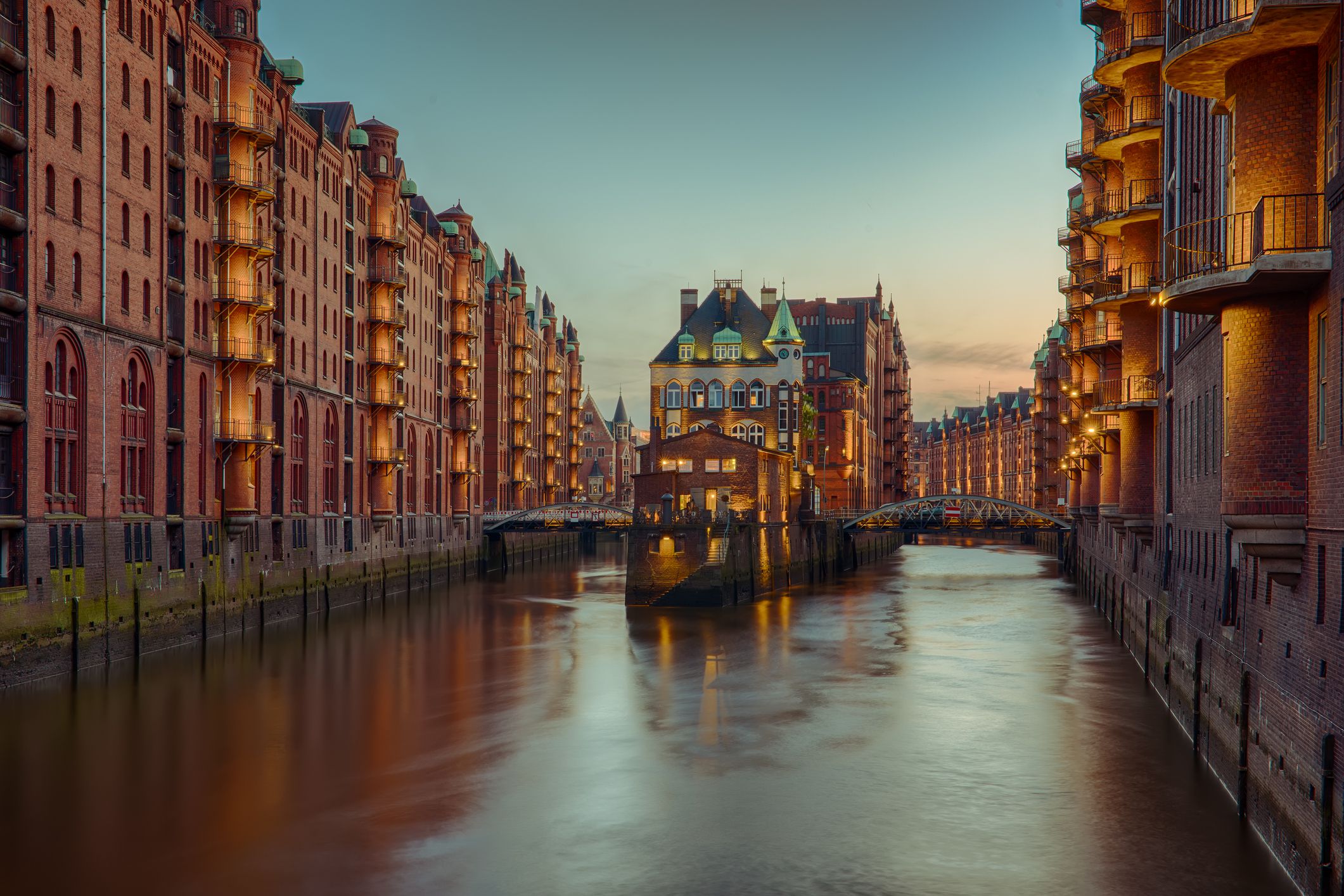 Old Speicherstadt in Hamburg