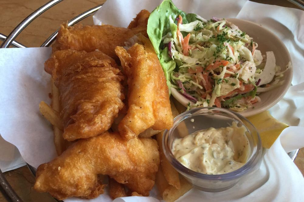 Fish and Chips from the Cheesecake Factory