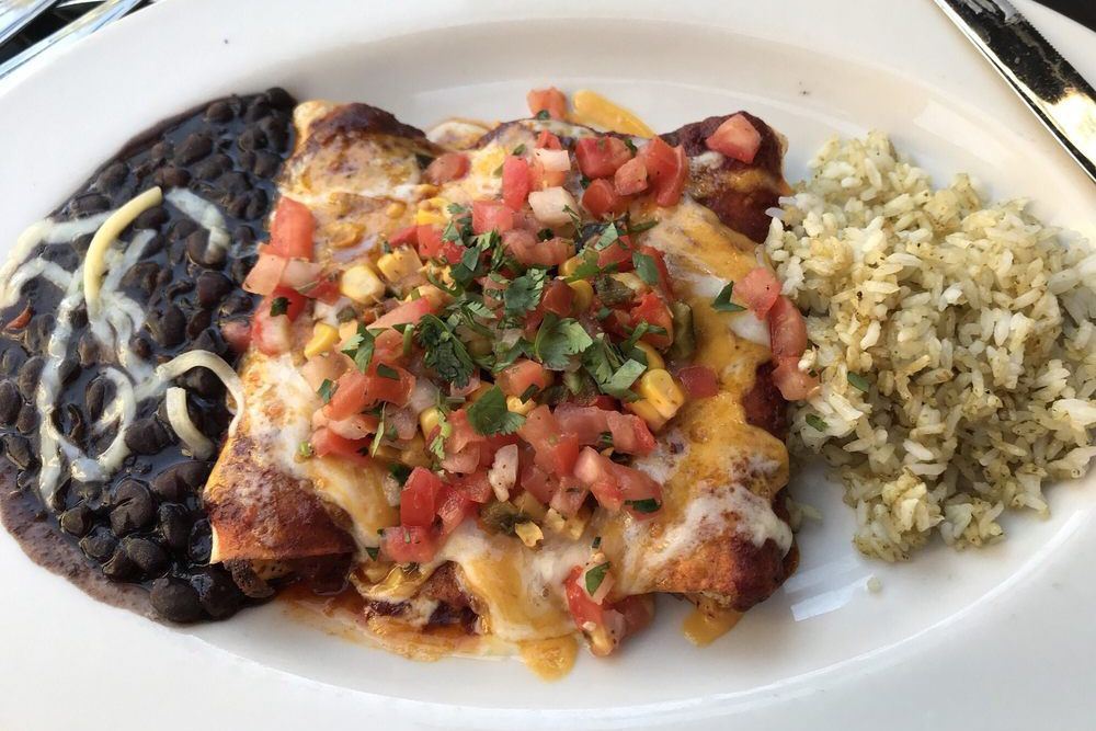 Chicken Enchiladas from the Cheesecake Factory