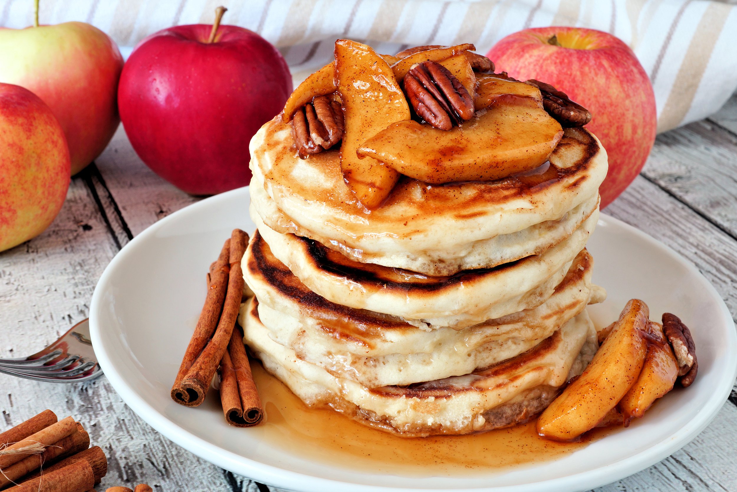 Apple Cider Pancakes