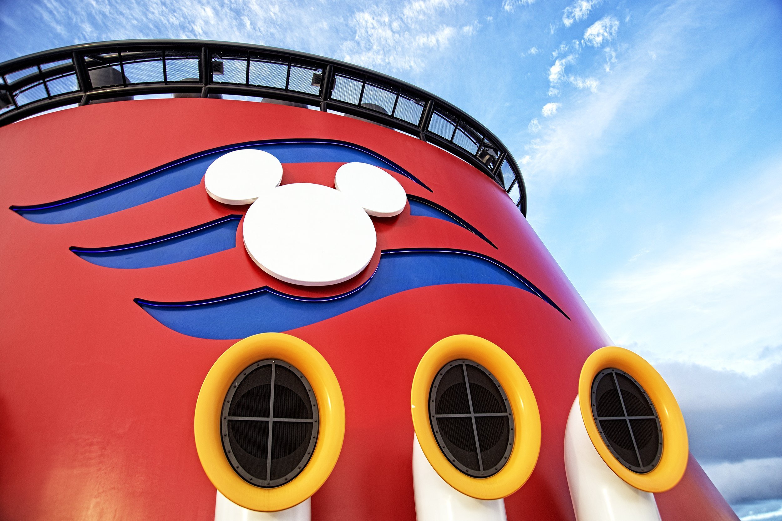 top of the Disney Cruise Dream