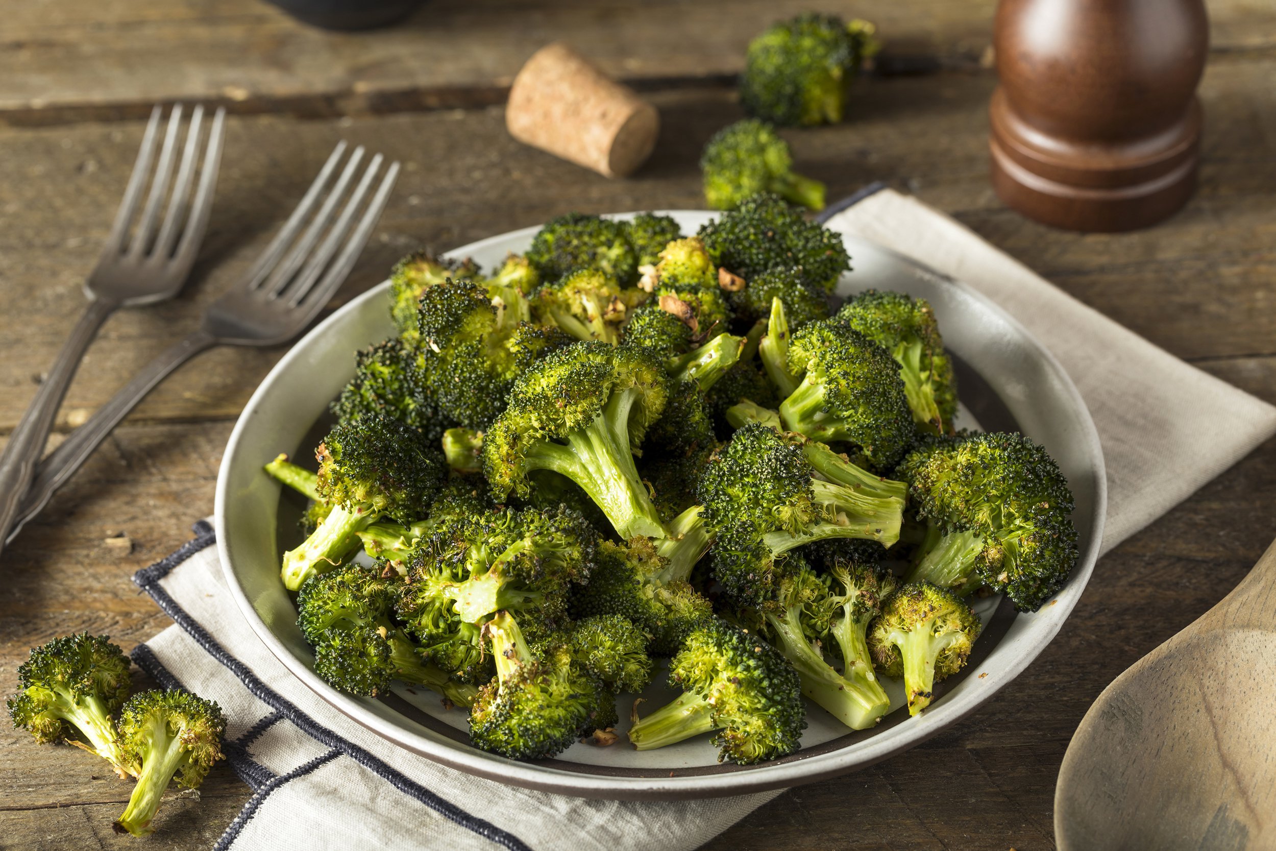 Roasted broccoli