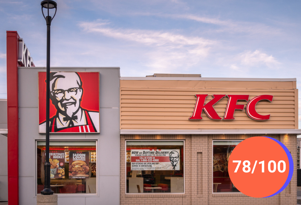 KFC Satisfaction Rating