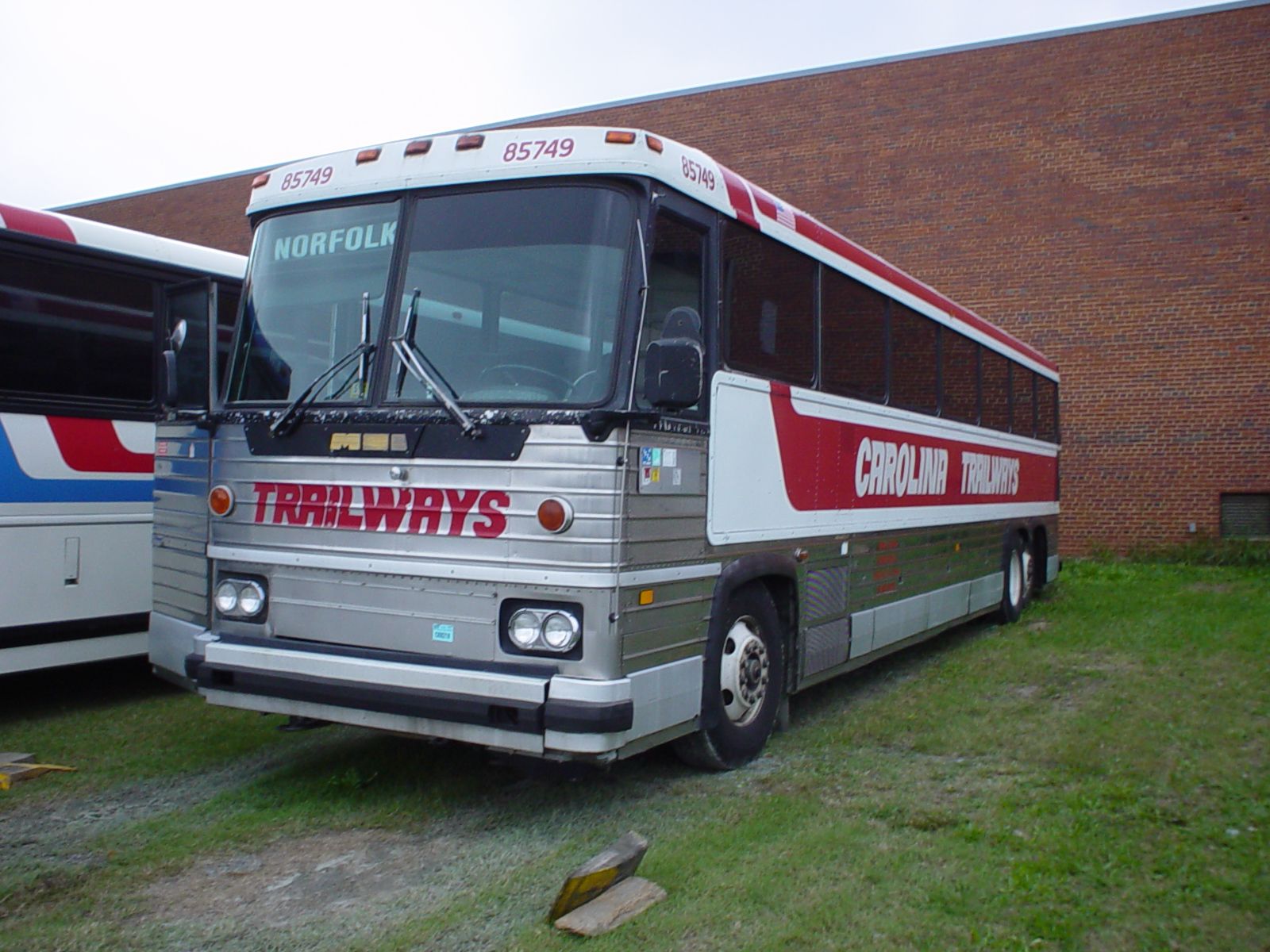 Carolina Trailways bus